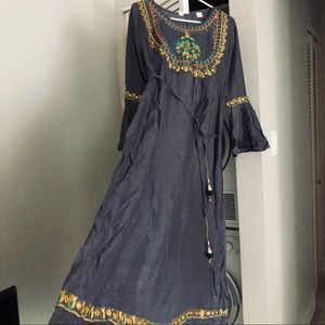 Brand new maxi flare dress/anarkali